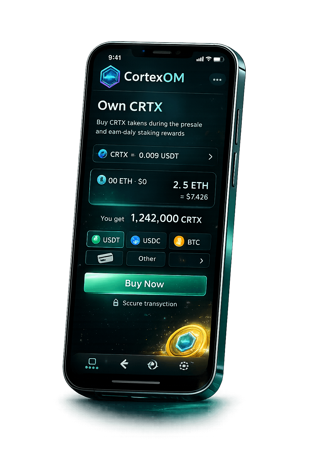 Own CRTX screen